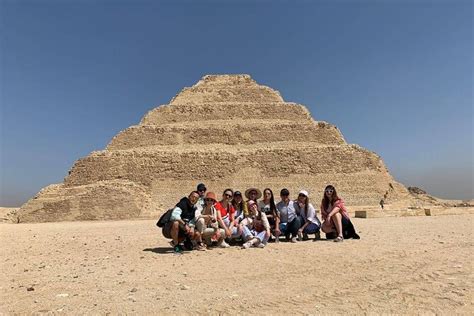 Dagtocht Naar De Piramides Van Gizeh Memphis City De Sakkara Piramide