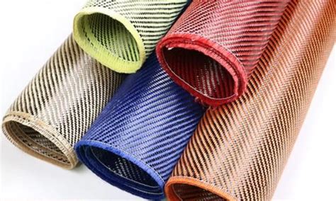 Aramid And Carbon Fiber Mixed Fabric Plain Twill High Quality Hybrid