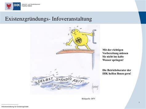 Ppt Infoveranstaltung F R Existenzgr Nder Powerpoint