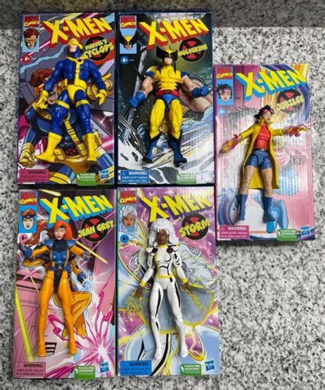 Marvel Legends X Men Animated Tas Vhs Storm Jubilee Jean Grey Cyclops