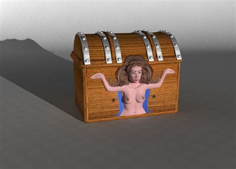 Treasure Chest Free 3D Model Obj Free3D