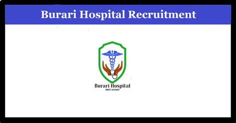 Burari Hospital Delhi Recruitment Walk In For Senior Resident