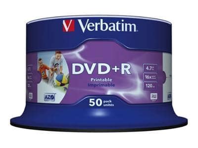 Verbatim DVD R 50 Pack Printable