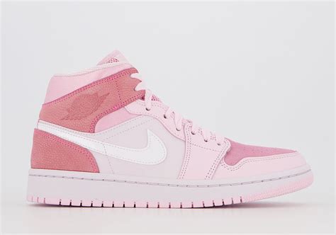 Air Jordan 1 Mid Digital Pink CW5379-600 Release Info + Photos ...