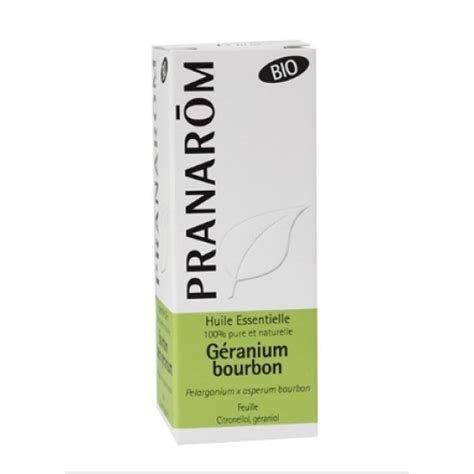 Pranarom Huile Essentielle G Ranium Rosat Bourbon