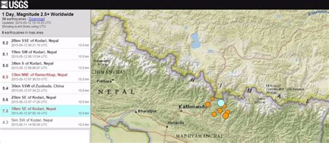 Nepal sufre siete terremotos en poco más de una hora