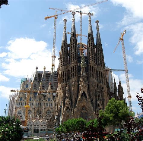 HD wallpaper Sagrada Família Cathedral Barcelona architecture