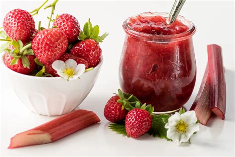 Sugar Free Strawberry Rhubarb Jam That Tastes Like Summer In A Jar