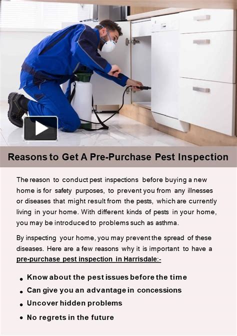 Ppt Reasons To Get A Pre Purchase Pest Inspection Powerpoint Presentation Free To Download