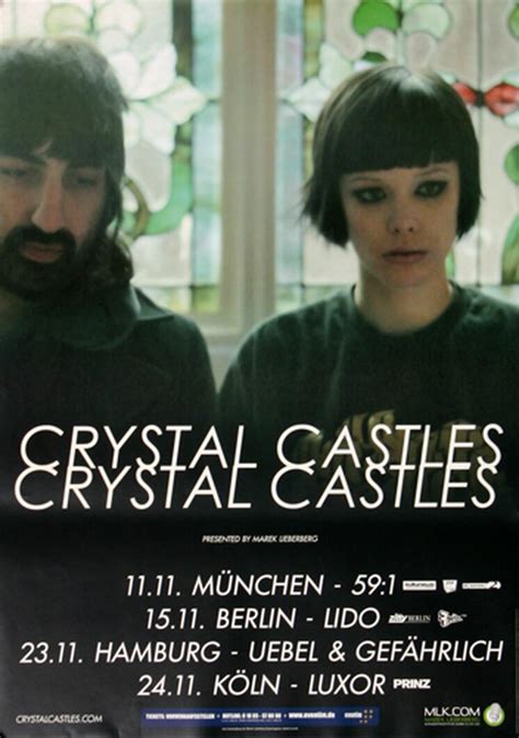 Crystal Castles Crystal Castles Ii Tour 2010 Konzertplakat 2290