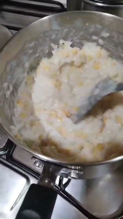 Sticky Rice Corn And Coconut Milk 🍚🌽🥛 Satisfying Asmr Yummy Viral Youtube