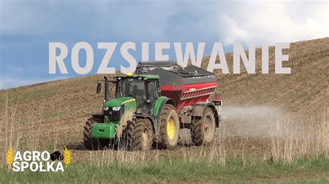 Rozsiewanie Mocznika 2023John Deere Unia YouTube