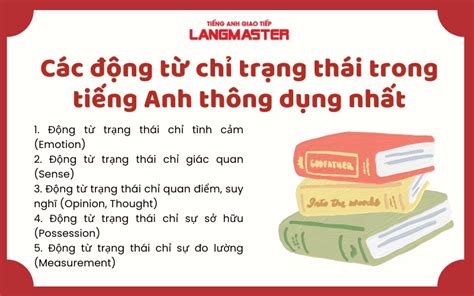 ĐỘng TỪ ChỈ TrẠng ThÁi ĐỊnh NghĨa CÁch SỬ DỤng VÀ BÀi TẬp VẬn DỤng CÓ ĐÁp Án