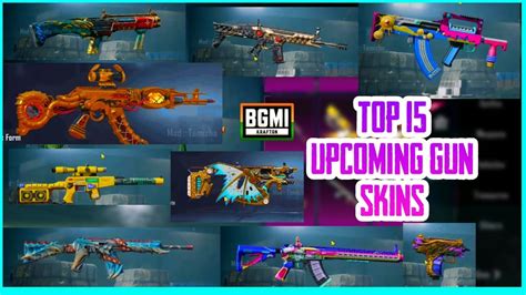 Top Upcoming Gun Skin In Bgmi Upcoming Gun Skin Leaks M Akm