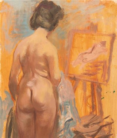 Female Nude Back View By George Grosz On Artnet