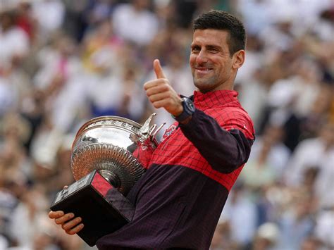 Novak Djokovic Wins The French Open Men S Singles Securing His Rd