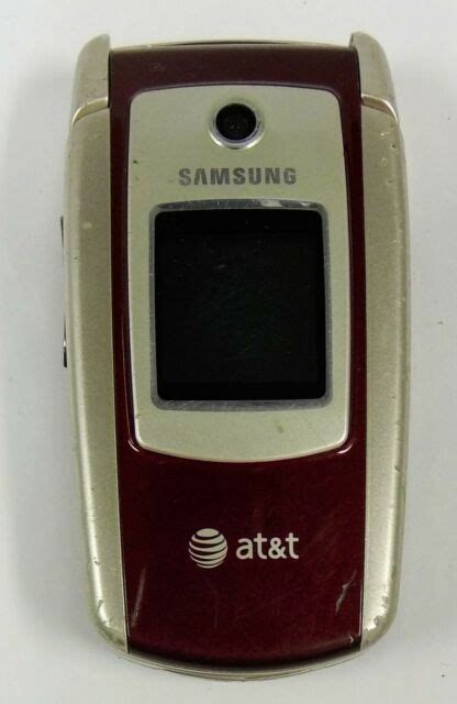 Samsung Sgh A127 Red Atandt Cellular Phone For Sale Online Ebay