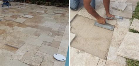 How To Install Travertine Pavers Easy Methods