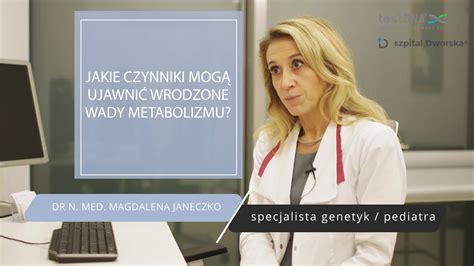 Jakie czynniki mogą ujawnić wrodzone wady metabolizmu YouTube