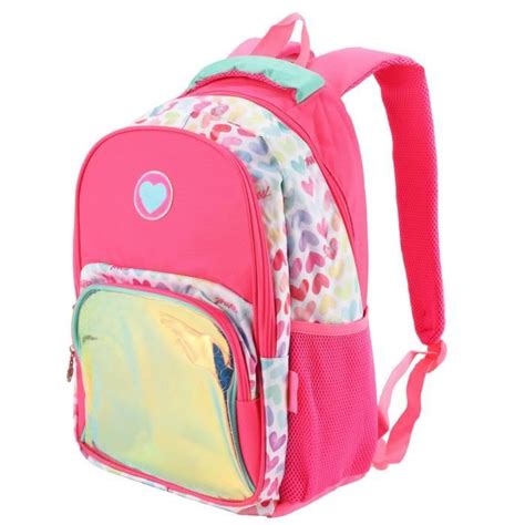 Vvikizy Sac Dos Pr Scolaire Sac Bandouli Re R Glable Motif Coeur