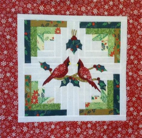 Christmas Cardinals By Fordgt9 Quilting Pattern Holiday Quilts Christmas Quilts Christmas