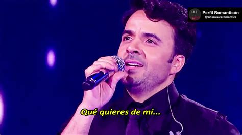 Luis Fonsi Qu Quieres De M Con Letra Youtube