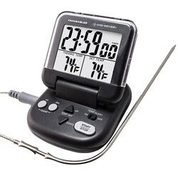 Digi Sense Calibrated Alarm And Timer Digital Thermometer