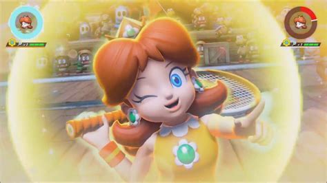 Mario Tennis Aces Daisy Daisys Special Move Youtube