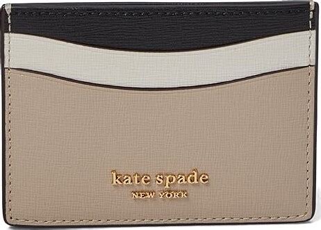 Kate Spade Morgan Color Blocked Saffiano Leather Card Holder