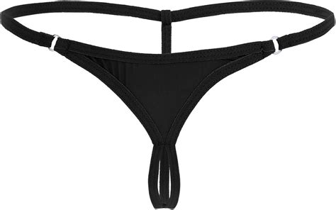 Choomomo Damen Micro String Tanga Ouvert Slip Sexy G String Dessous