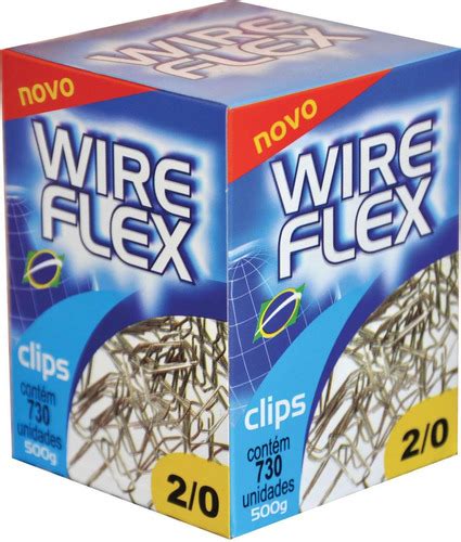 2 Clips Galvanizado Aco 2 0 500g Wire Flex Caixa Parcelamento Sem Juros