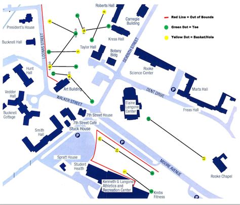 Bucknell Campus Map