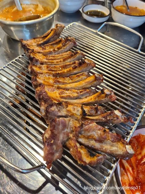 수원 ㅡ 인계동 쪽갈비맛집 네이버 블로그