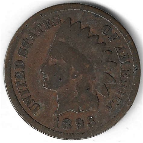 Free: 1893 Indian Head Penny U.S. One Cent Coin - Coins - Listia.com ...