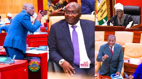 BreaꝀ Ato Forson F ĝhʈ Bawumia Parliament Thrĕằʈĕn Him With His