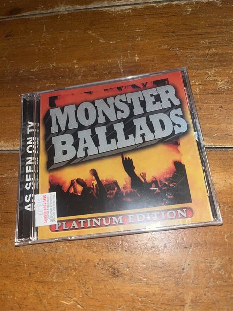 Monster Ballads Platinum Edition By Various Artists CD Jan 2006