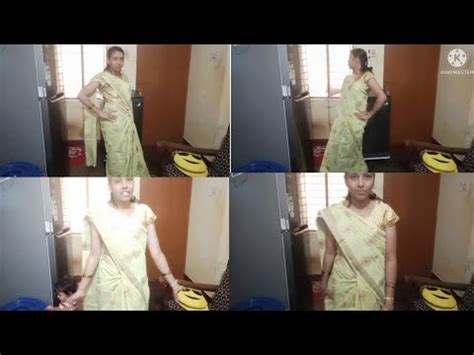 How To Ware Saree Perfectly In Kannada Sahana Vlog In Kannada YouTube