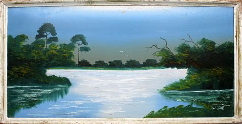 Lot Al Black Florida Highwaymen First Painting