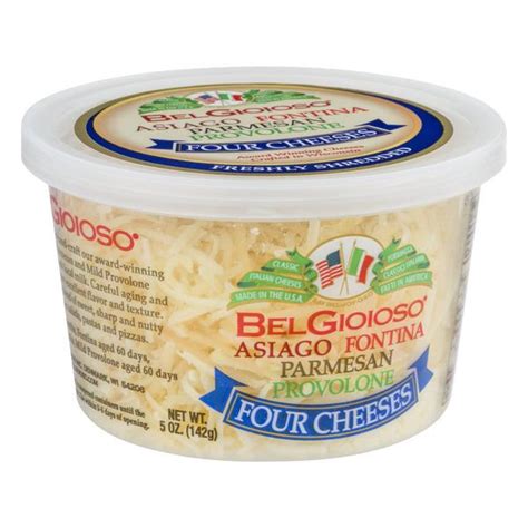 Belgioioso Shredded Four Cheese Hy Vee Aisles Online Grocery Shopping