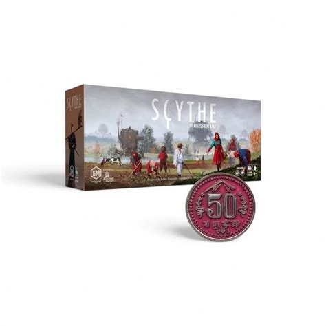 Scythe Invasores Das Terras Além - Comprar Scythe Invasores das Terras Além: Kit de Moedas de Metal ...