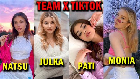 DZIEWCZYNY Z TEAM X TIKTOK NATSU MONIA JULIA PATRYCJA YouTube