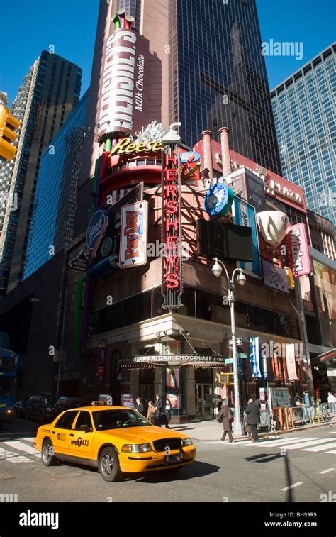 The Hersheys Candy Retail Store In Times Square In New York Stock