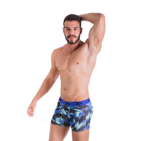 Kit 10 Cuecas Boxer Masculina Estampadas Ref 980 Loja Sigh