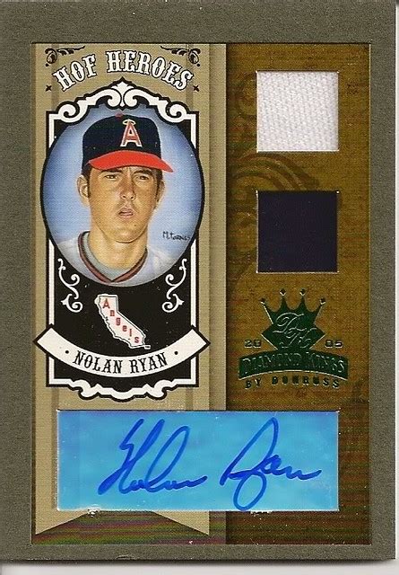 Nolan Ryan Donruss Diamond Kings Hall Of Fame Heroes Flickr