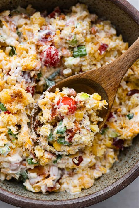 Cornbread Salad Infoodita