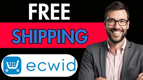 HOW TO SETUP FREE SHIPPING ON ECWID STEP BY STEP TUTORIAL YouTube