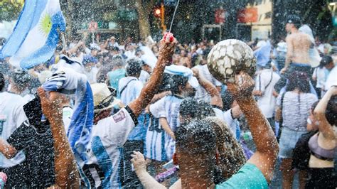 Mundial Qatar 2022 Fotos Y Videos Del Festejo Por El Triunfo De La