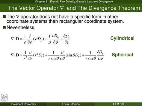 Ppt The Vector Operator Ñ And The Divergence Theorem Powerpoint Presentation Id 3186403