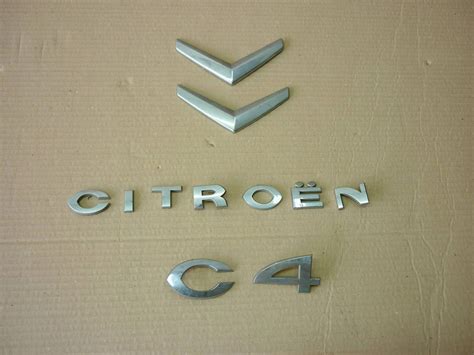 Logo Znaczek Emblemat Klapy Citroen C4 Picasso 7417511257 Oficjalne