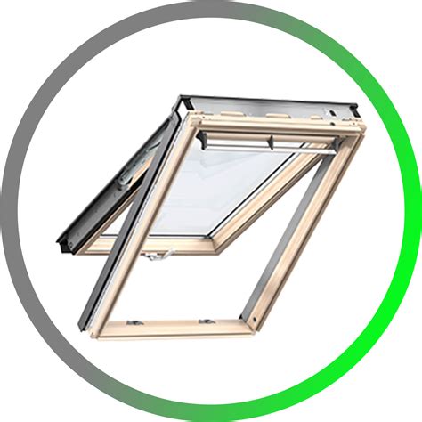 VELUX GPL 3066 Okno Klapowo Obrotowe 3 Szybowe Okna Dachowe